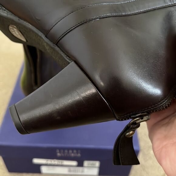 Stuart Weitzman brown restart bootie - Picture 7 of 8